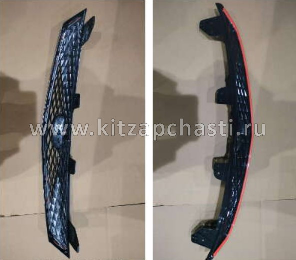 Решетка радиатора оранжевая  Geely Coolray NEW 6013049600O13