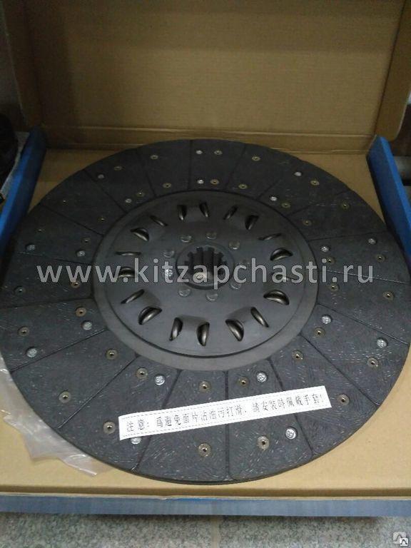 Диск сцепления (D 430, D 45, d 36, 10 шлицов) Shacman F2000 DZ1560160014