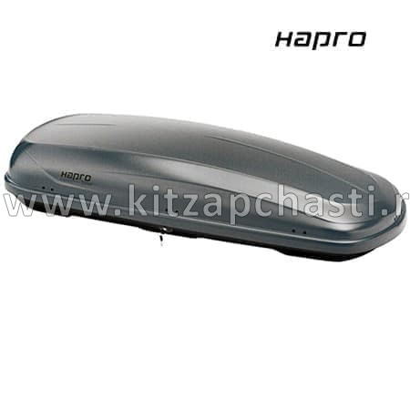 Бокс на крышу Hapro Carver III 6.6 191x81x42 410л титаниум Geely Atlas HP 28760